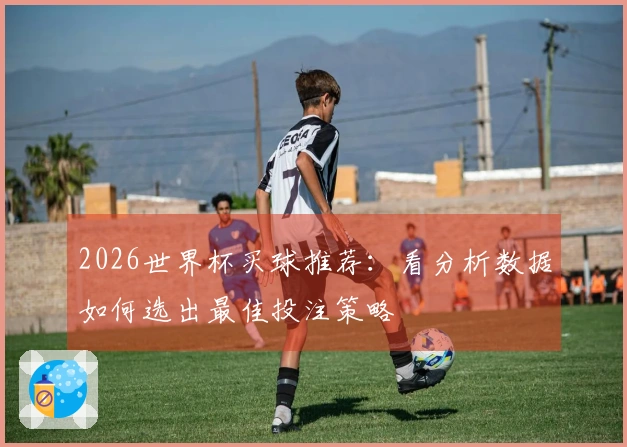 2026世界杯买球推荐：看分析数据如何选出最佳投注策略