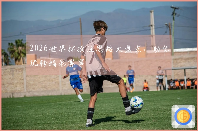 2026世界杯投注思路大盘点，助你玩转精彩赛事
